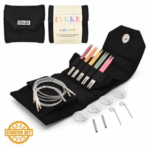 Colour 3.5" Interchangeable Needles Starter Set