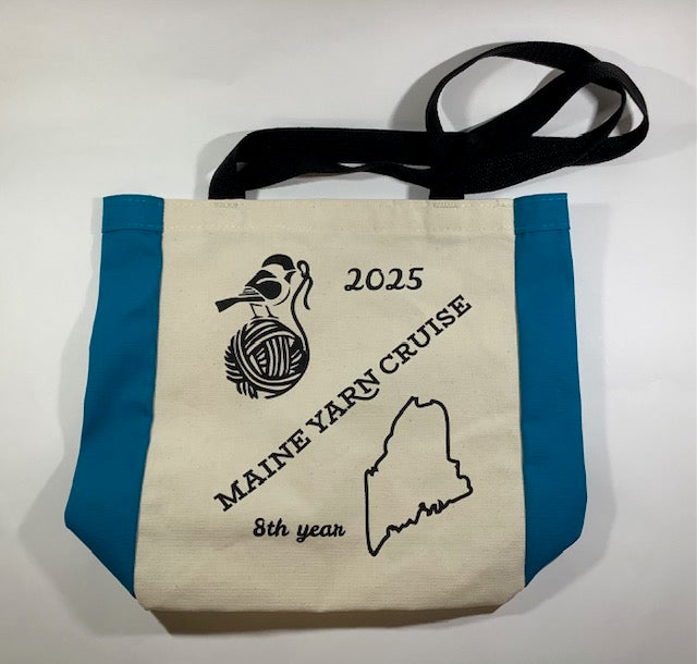2025 Maine Yarn Cruise Tote and Passport code PRE-ORDER!!